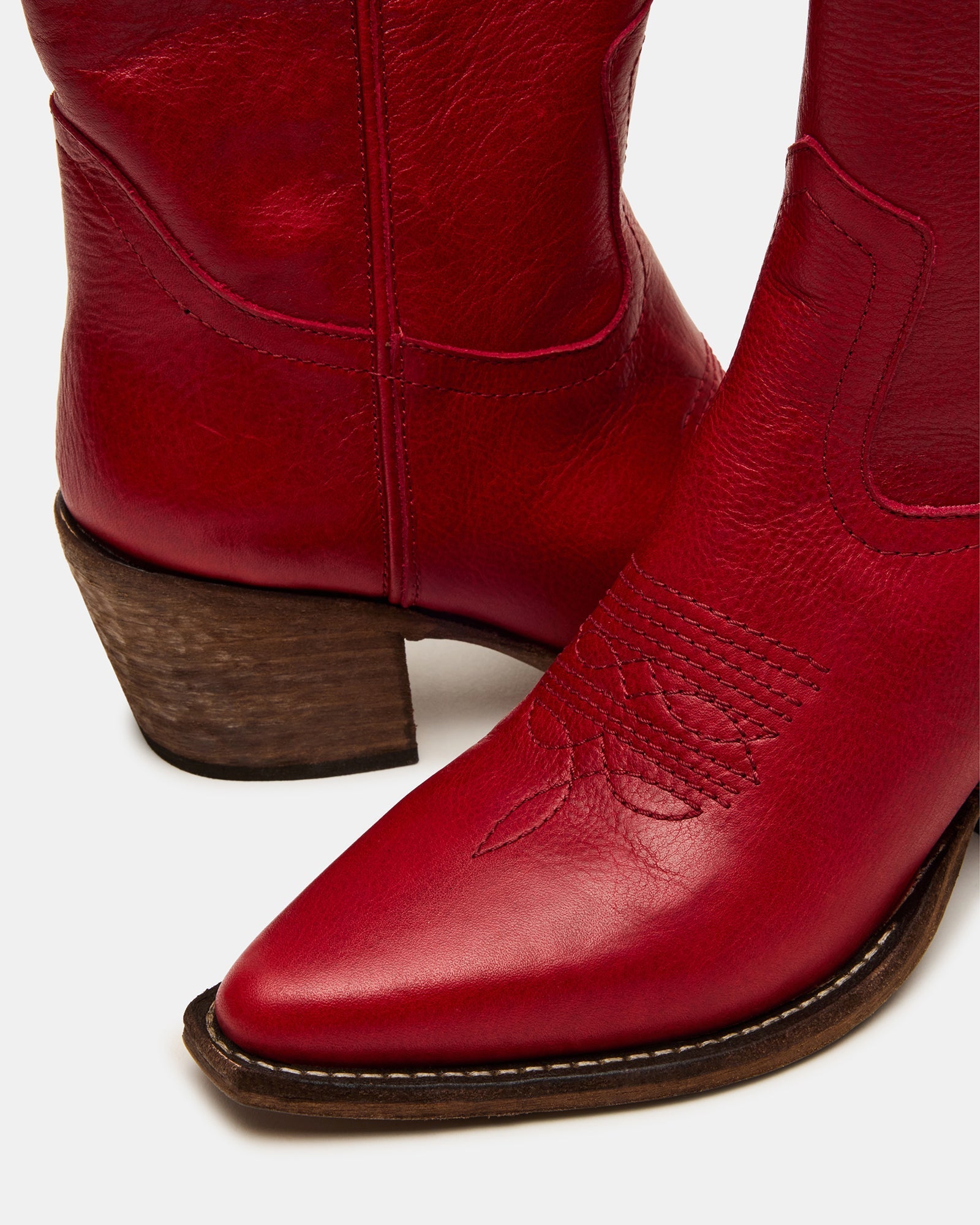 ALBANY RED LEATHER