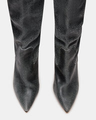 BADDIE BLACK DISTRESSED