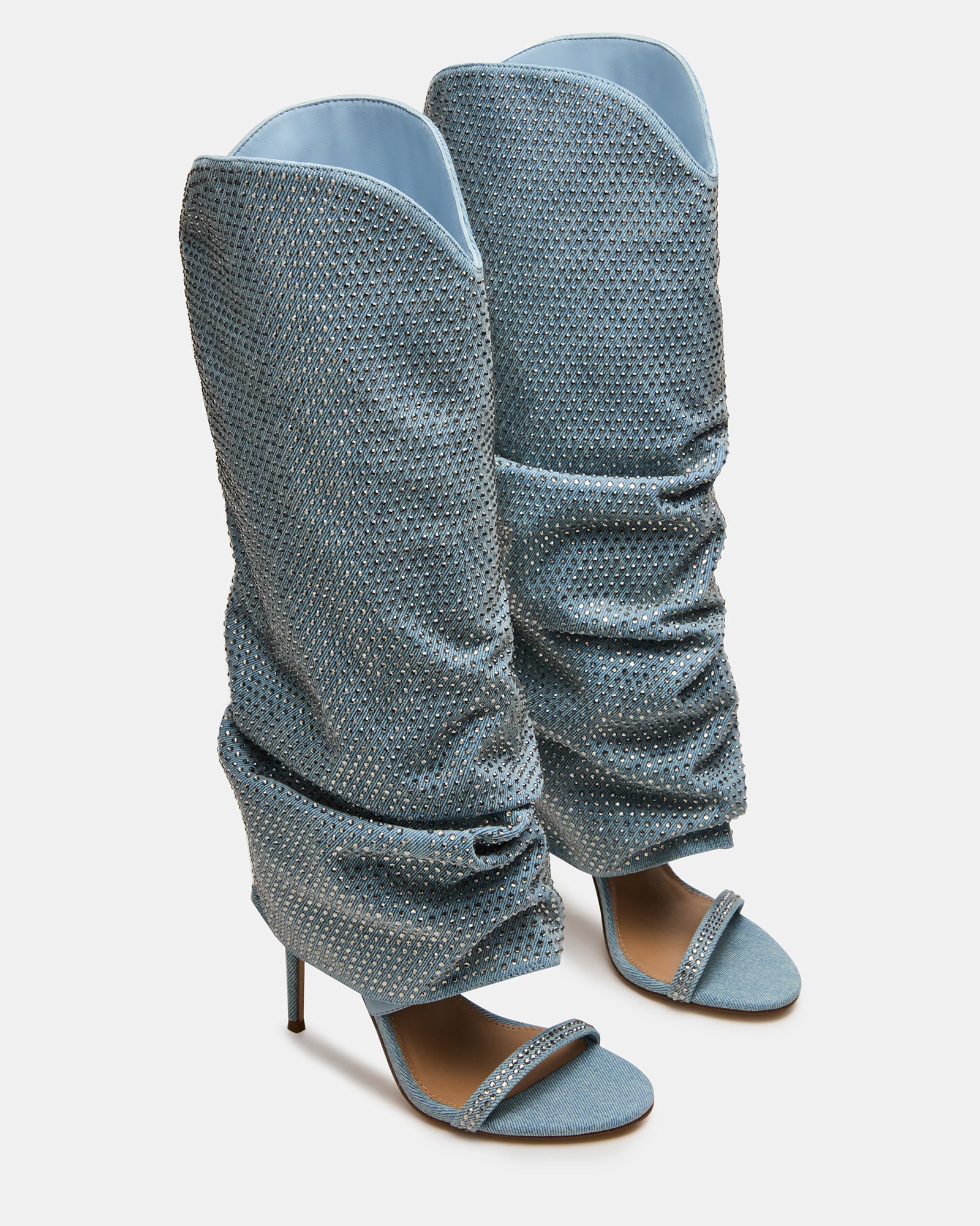 RAVINE DENIM RHINESTONES