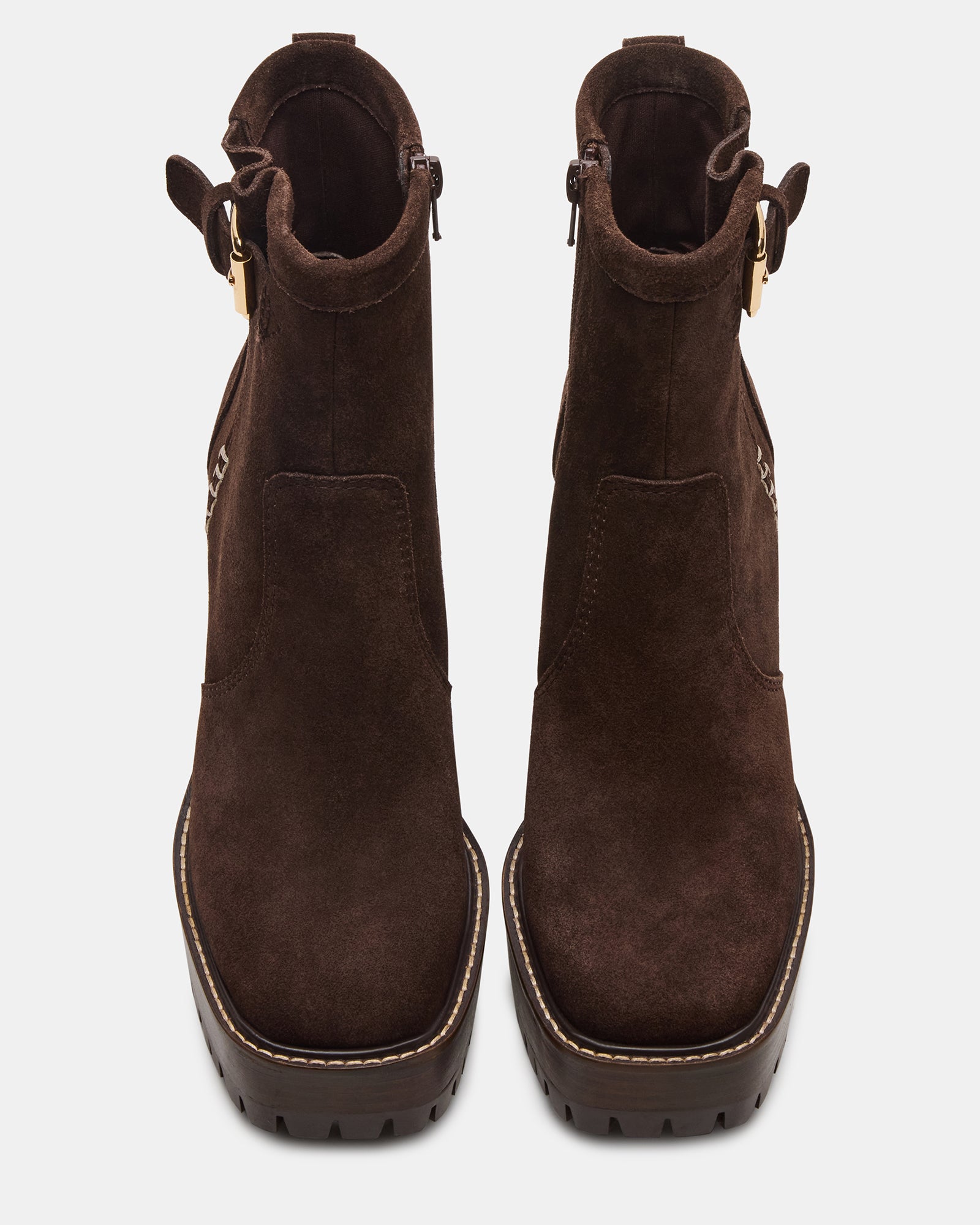 SUMMIT DARK BROWN SUEDE